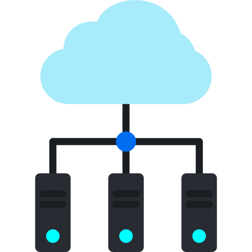 cloud-server Generic color fill icoon