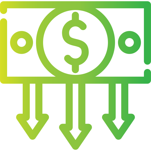 inflacja Generic gradient outline ikona
