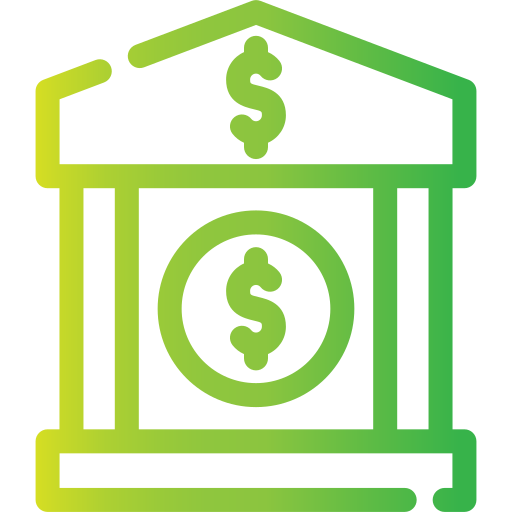 Bank Generic gradient outline icon
