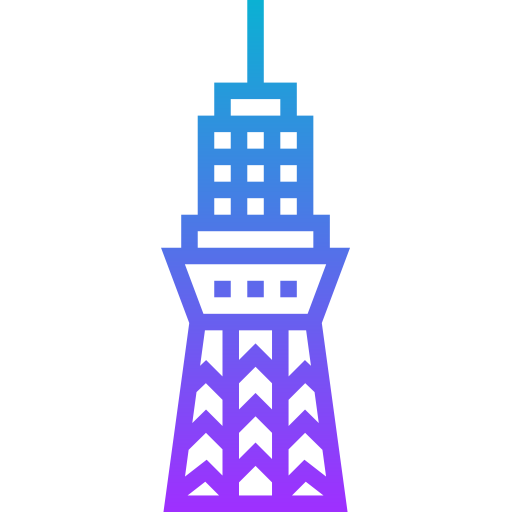 Tokyo skytree Meticulous Gradient icon
