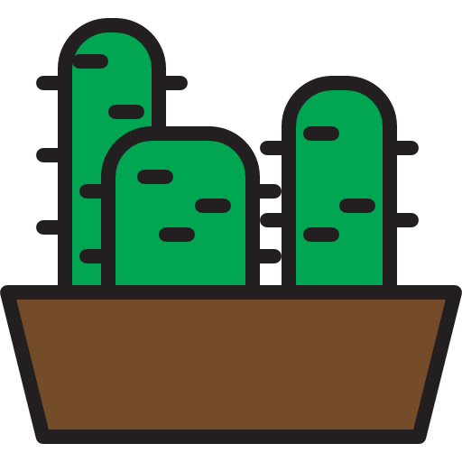 Cactus xnimrodx Lineal Color icon