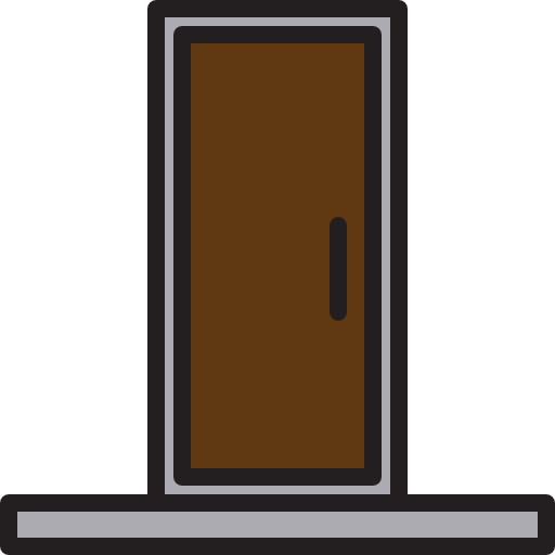 drzwi xnimrodx Lineal Color ikona