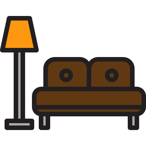 sofa xnimrodx Lineal Color ikona