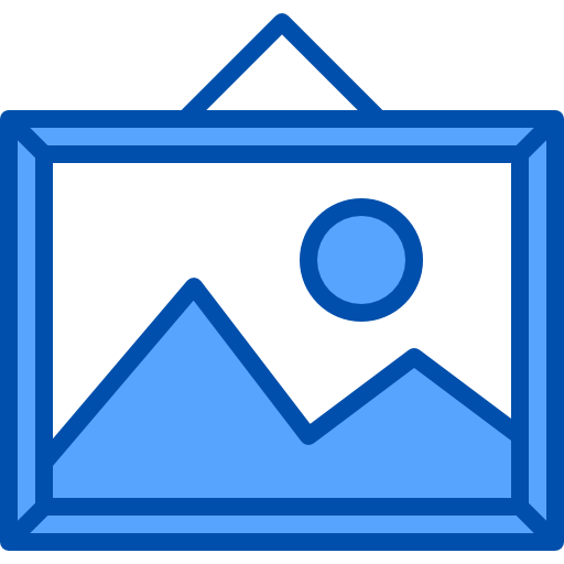 Picture frame xnimrodx Blue icon