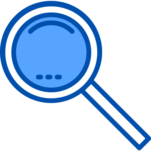 Magnifying glass xnimrodx Blue icon