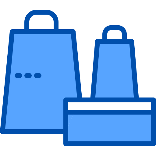 Shopping bags xnimrodx Blue icon