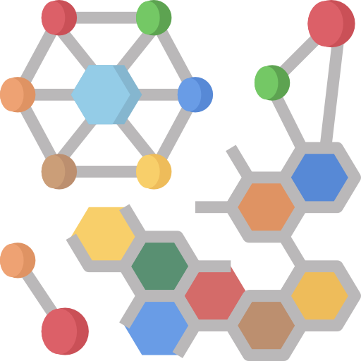 molécules Surang Flat Icône