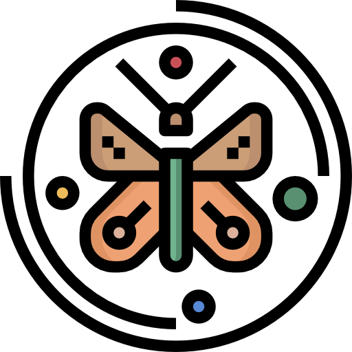 farfalla Surang Lineal Color icona