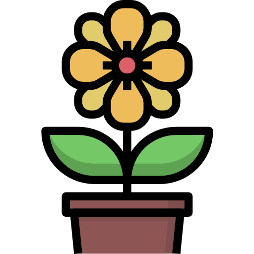 Flower Surang Lineal Color icon