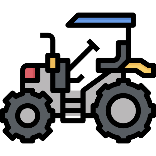 traktor Surang Lineal Color icon