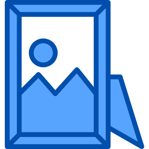 Picture frame xnimrodx Blue icon