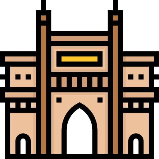 インドの門 Meticulous Lineal Color icon