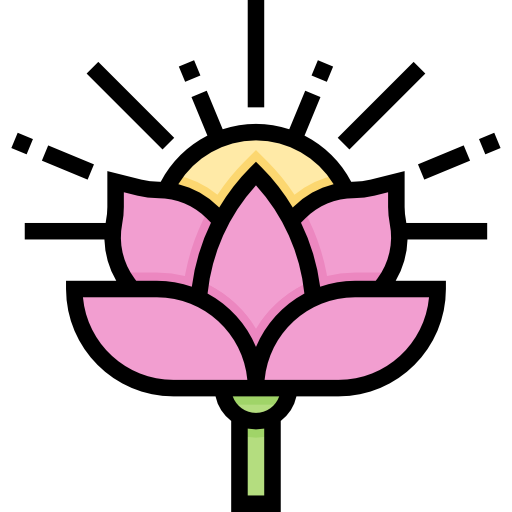 lotus Meticulous Lineal Color Icône