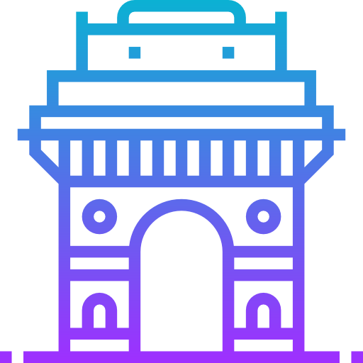 インドの門 Meticulous Gradient icon