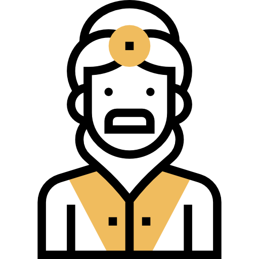 男 Meticulous Yellow shadow icon