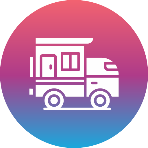 Camper van Generic gradient fill icon