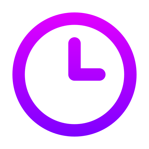 Clock Generic gradient outline icon