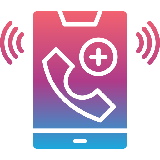 Emergency call Generic gradient fill icon