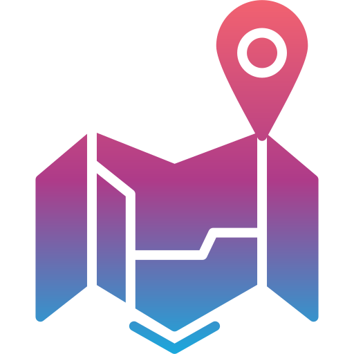 Map location Generic gradient fill icon