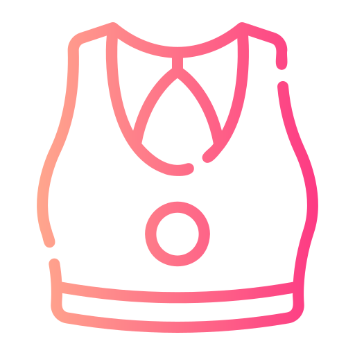 Sport bra Generic gradient outline icon