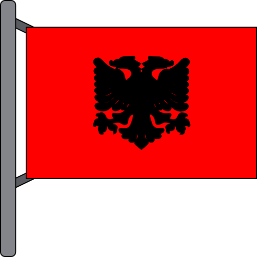 アルバニア Generic color lineal-color icon