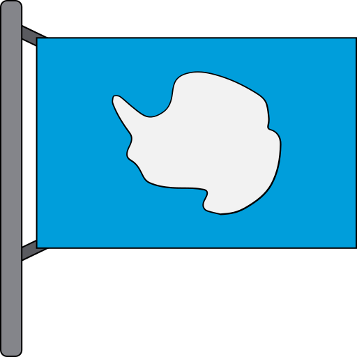 남극 대륙 Generic color lineal-color icon