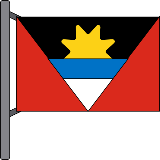 antigua und barbuda Generic color lineal-color icon