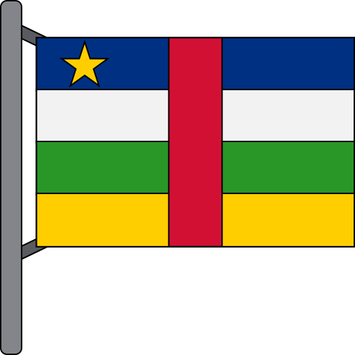 repubblica centrafricana Generic color lineal-color icona