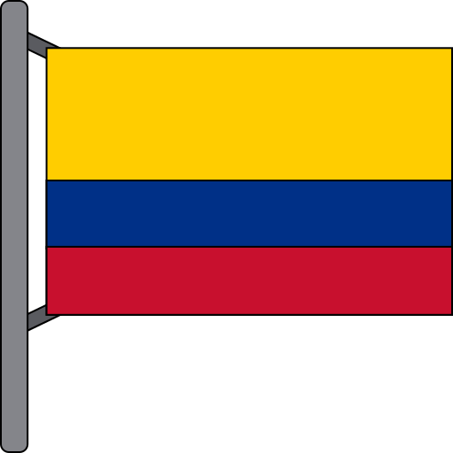 colombia Generic color lineal-color icona