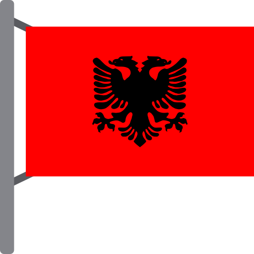 albania Generic color fill icono