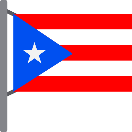 Пуэрто-Рико Generic color fill иконка