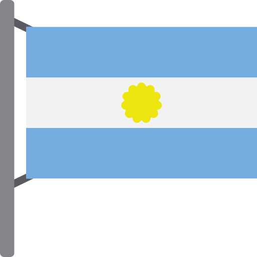 argentinië Generic color fill icoon