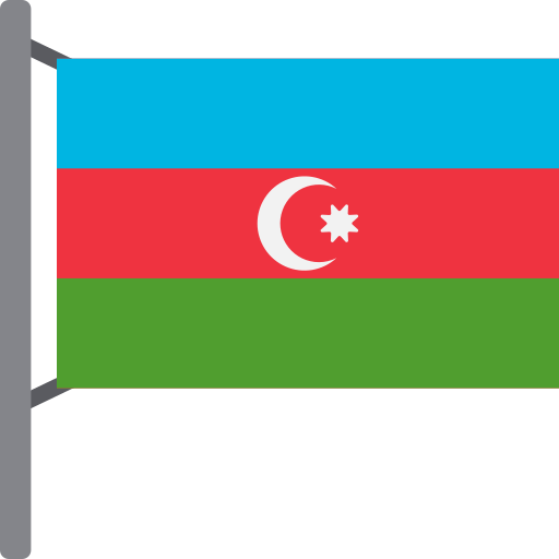 アゼルバイジャン Generic color fill icon