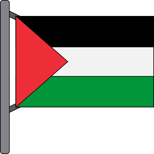 Palestine Generic color lineal-color icon