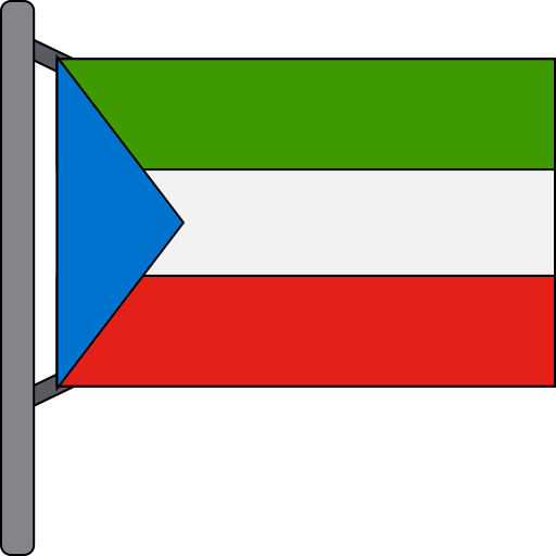Экваториальная Гвинея Generic color lineal-color иконка
