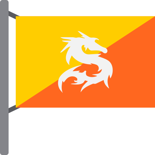 bhutan Generic color fill ikona
