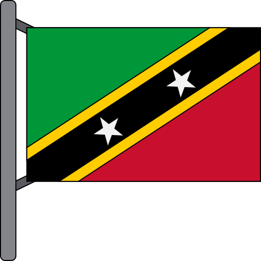 saint kitts e nevis Generic color lineal-color icona
