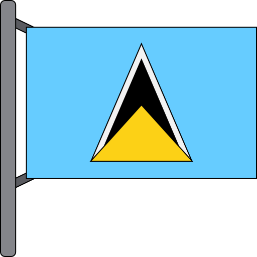 세인트루시아 Generic color lineal-color icon