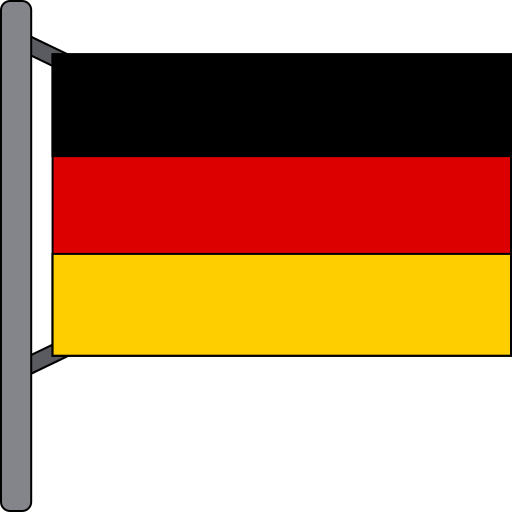 duitsland Generic color lineal-color icoon