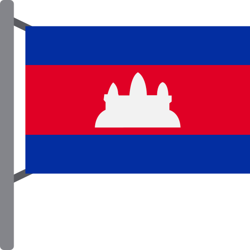 kambodża Generic color fill ikona