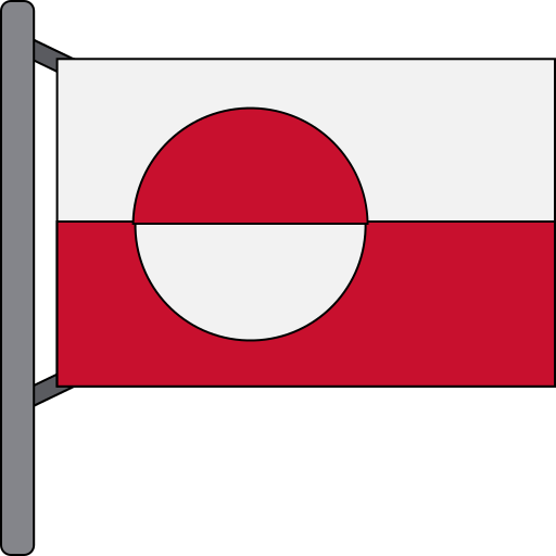 Greenland Generic color lineal-color icon