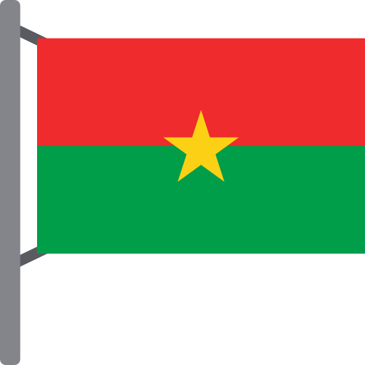 Буркина-Фасо Generic color fill иконка