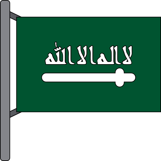 Saudi arabia Generic color lineal-color icon