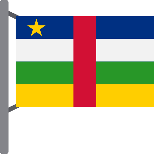 república centroafricana Generic color fill icono