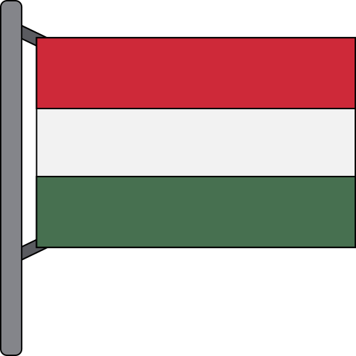 hongarije Generic color lineal-color icoon