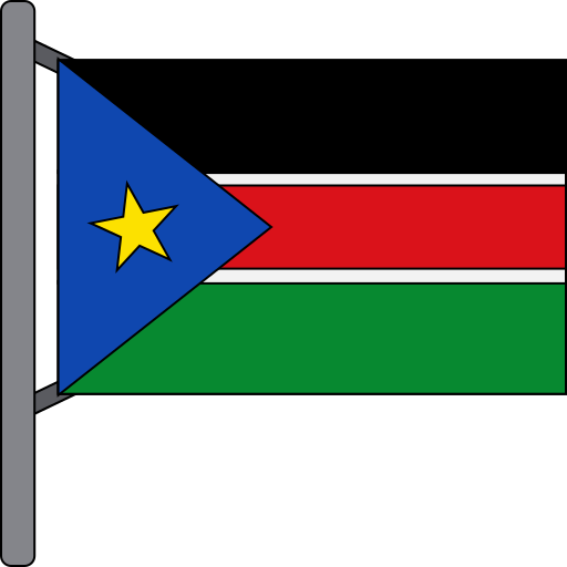 南スーダン Generic color lineal-color icon