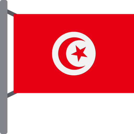 tunisie Generic color fill Icône