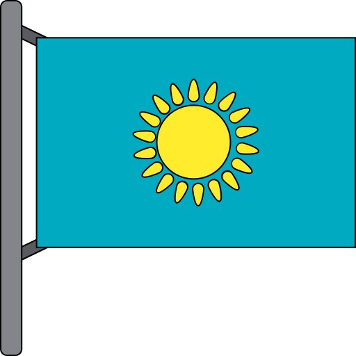 kazajstán Generic color lineal-color icono
