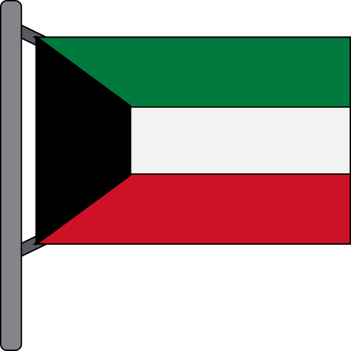 kuwait Generic color lineal-color icona