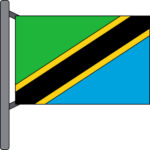 tanzânia Generic color lineal-color Ícone